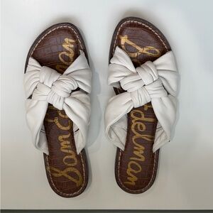 Sam Edelman Women’s 8.5 Slide Leather Coastal Chic Casual Leather Comfort Sandal